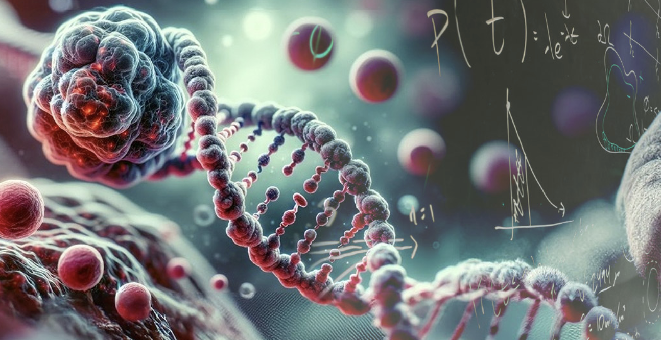 Depiction of cancer cell DNA